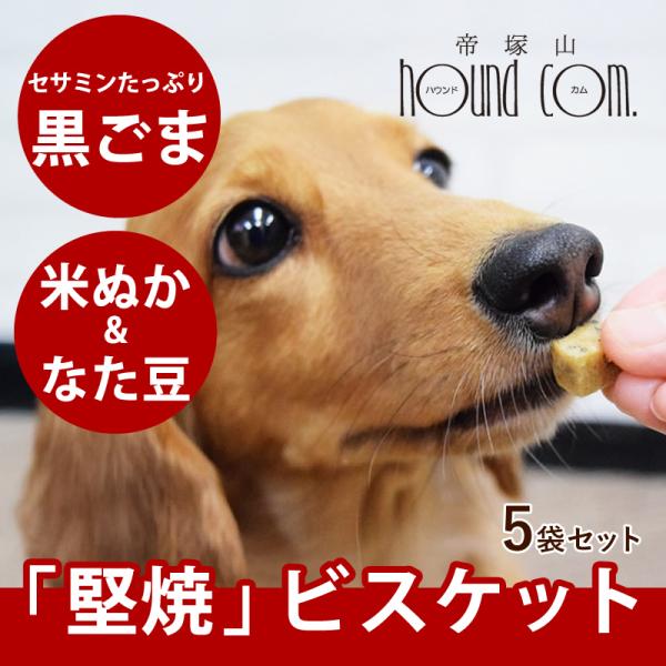 犬用おやつ　デンタル米ぬかビスケット60g（ 5袋セット ）