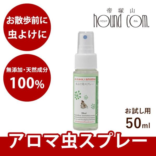 ペット 虫除け ナチュラルアロマシリーズ 虫よけスプレー50ｍｌ お試しミニサイズ