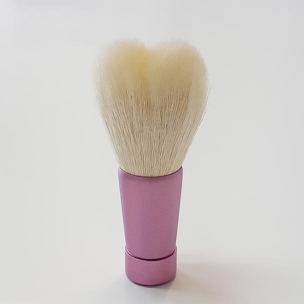 【訳アリ】ハート型洗顔ブラシ　洗顔ブラシ　熊野化粧筆　熊野筆　化粧筆　