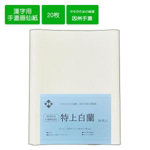 仮名用半切 手漉き 新たちばな箋 半切 条幅 35cm×136cm 20枚 抄き込み