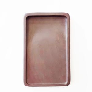 現品限り】宋坑 端渓硯 長方斜面彫 7吋 硯 書道硯 そうこう たん