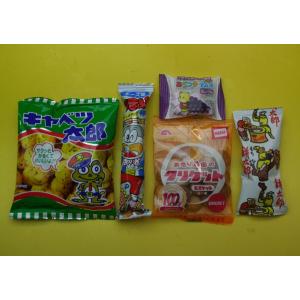お菓子 詰め合わせ 袋詰め 駄菓子セット 税込168円 Fセット : お菓子と