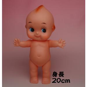 QP オビツ製 毛髪付 キューピー人形 15cm 金髪 赤いクツ : お菓子と