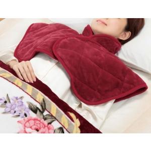 終売　【２色組】マイクロファイバー肩当て [寝具 冷え 防止 g-fl]