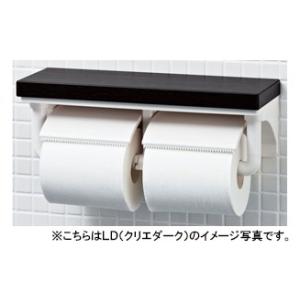 LIXIL（リクシル） LIXIL,INAX,CF-AA64KUT,棚付2連紙巻器,木質棚,高耐
