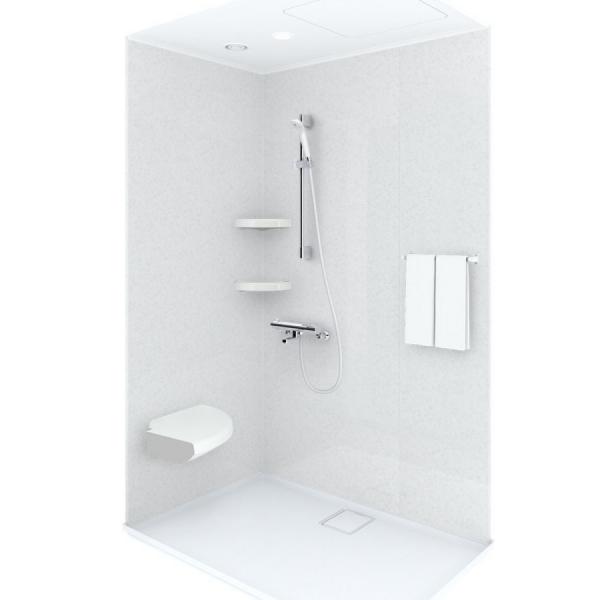 TOTO シャワールーム JSV-Tタイプ 0812サイズ 内法寸法:D800×W1200×H203...