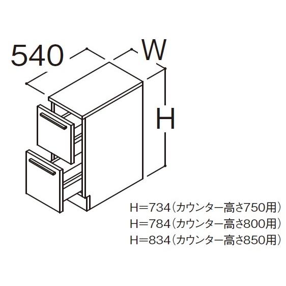 【セール価格52%オフ】TOTO オクターブ部材 フロアキャビネット LBFB030AKG1 LBF...