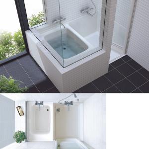 TOTO バスタブ 洗い場付き浴槽 ポリバス 800サイズ スパークホワイト PA24｜house-tss-y