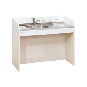 亀井製作所 リピート 高齢者向けミニキッチン ケアハウス ハーフタイプ 間口1050mm シングルレバー混合水栓 RCK105AFA (L/R)H