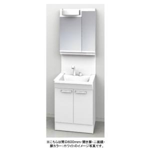 TOTO 洗面化粧台 Vシリーズ 間口600mm 開き扉タイプ 一面鏡 エコ