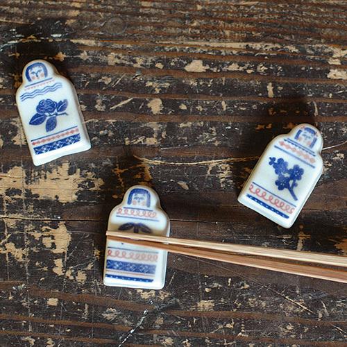 箸置き 倉敷意匠計画室 こけし 和食器 印判手 カトラリー おしゃれ 食器皿