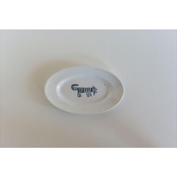 倉敷意匠計画室 トラネコボンボン 楕円皿 大 猫・犬