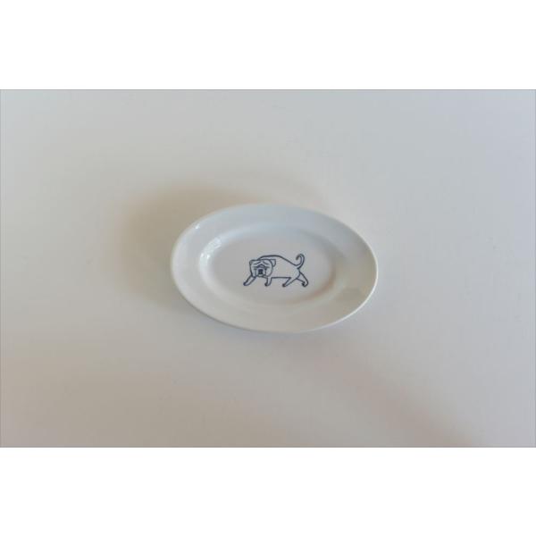 倉敷意匠計画室 トラネコボンボン 楕円皿 小 猫・犬