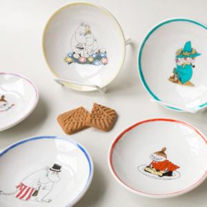 ムーミンハーバリウムプレートセット(MOOMIN ムーミン食器 中皿4枚