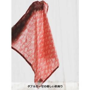 TWO CHAPATI ダブルガーゼ大判ハンカ...の詳細画像3