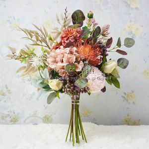 ウエディングブーケ 結婚式 ローズ 造花 ウェディング用