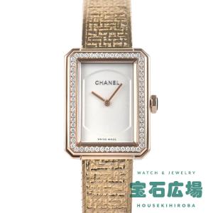 シャネル CHANEL ボーイフレンド ツイード （S) H4881 中古 レディース 腕時計｜houseki-h