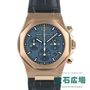 ジラール ペルゴ GIRARD PERREGAUX ロレアートクロノグラフ 81020-52-432-BB4A 中古 極美品 メンズ 腕時計