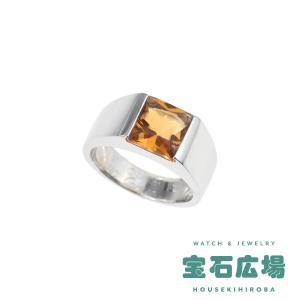 カルティエ Cartier タンク（SM） シトリン リング  中古 レディース ジュエリー｜houseki-h