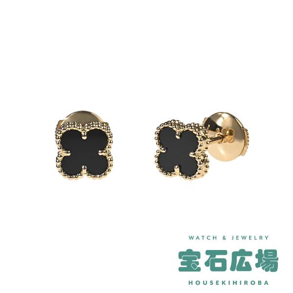 ヴァンクリーフ＆アーペル VanCleef＆Arpels スウィートアルハンブラ オニキス ピアス ...