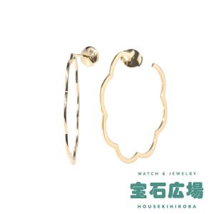 シャネル CHANEL カメリアフープピアス 中古 レディース ジュエリー