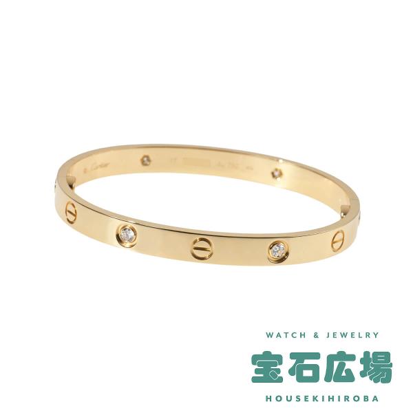 カルティエ Cartier ラブ（クラシック）4Pダイヤ（ハーフダイヤ）ブレスレット B607001...