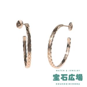 シャネル CHANEL ココクラッシュ フープピアス J12092 中古 レディース ジュエリー