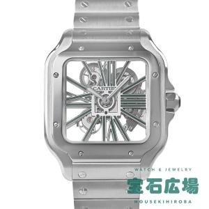 カルティエ Cartier サントス ドゥ カルティエ LM スケルトン WHSA0028 新品 メンズ 腕時計