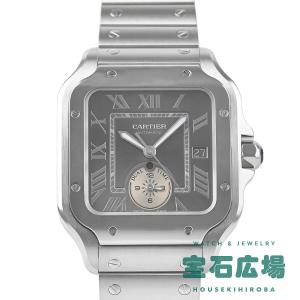 カルティエ Cartier サントス ドゥ カルティエ デュアルタイムゾーン LM WSSA0076 新品 メンズ 腕時計