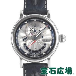 クロノスイス CHRONO SWISS フライング レギュレーターオープンギア レ・セック 限定生産50本 CH-6923-SIBL 新品 メンズ 腕時計｜houseki-h