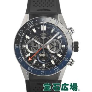 タグ・ホイヤー TAG HEUER カレラ キャリバーホイヤー０２ クロノグラフＧＭＴ CBG2A1Z.FT6157 新品  メンズ 腕時計｜houseki-h