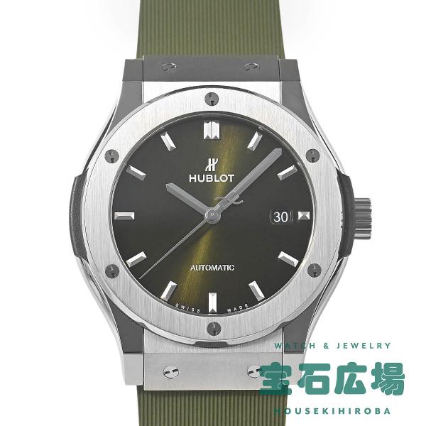 ウブロ HUBLOT クラシック・フュージョン チタニウム グリーン 542.NX.8970.RX ...