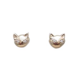 K18YG クリソベリル キャッツアイ ピアス : Jewellery SHIBATA - 通販