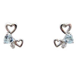 GUCCI（グッチ） インターロッキングG ハート ピアス シルバー925