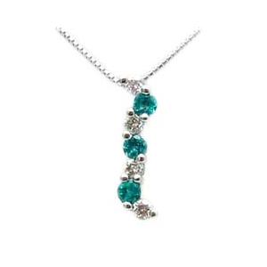 Pt エメラルド ペンダント ネックレス : Jewellery SHIBATA - 通販 