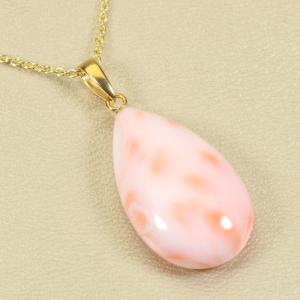 宝石珊瑚のSANSUI 血赤珊瑚 高知県産 一粒 ネックレス ペンダント