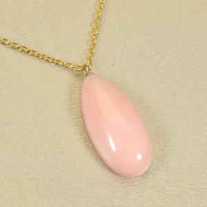 宝石珊瑚のSANSUI 深海珊瑚 ピンク ネックレス シルバー 無染色 SANSUI