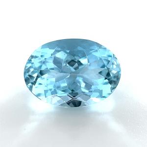 ブラジル産ブルートパーズ ルース 5.15ct【品質保証書付】 : 宝石天国