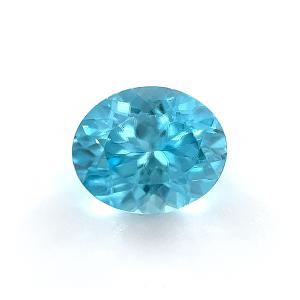 カンボジア産ブルージルコン ルース　0.95ct 【品質保証書付】｜housekitengoku