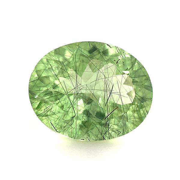 パキスタン産ルードヴィッヒアイトイン ペリドット ルース 2.64ct【品質保証書付】