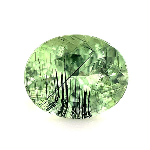 パキスタン産ルードヴィッヒアイトイン ペリドット ルース 2.55ct【品質保証書付】