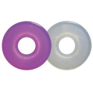 剣道 鍔 半透明鍔（白 ・ 紫） Translucent (white / purple) Plastic Tsuba