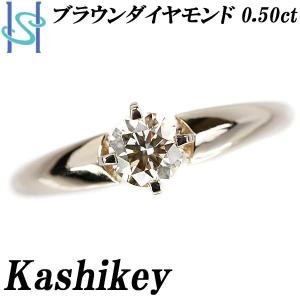 KASHIKEY カシケイ K18YG ブラウンダイヤモンド スピーシーズ リング
