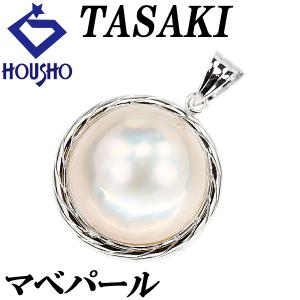 タサキ　TASAKI マベパール　カフリンクス　シルバー TASAKI/タサキ】 カフリンクス パール マベ真珠 カフス シルバー 8.8g