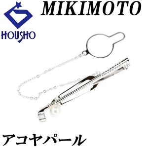 MIKIMOTO（ミキモト） タイピン ネクタイピン タイクリップ アイアン