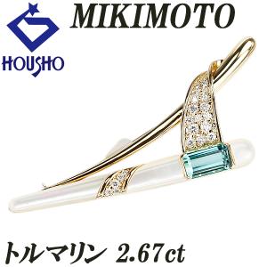 MIKIMOTO（ミキモト） ブローチ レディース パール×ダイヤ ブローチ