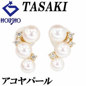 MIKIMOTO ミキモト ペリドット ブローチ シトリン アコヤ真珠 K18  