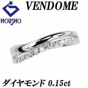 VENDOME ヴァンドーム青山 ダイヤモンド リング K18ホワイト VENDOME ヴァンドーム青山 ダイヤモンド リング K18ホワイト