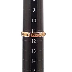 グッチ オクタゴナル リング K18ピンクゴー...の詳細画像2