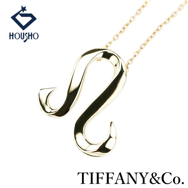 【移転OPEN記念】ティファニー ゾディアック ネックレス K18YG TIFFANY&amp;Co. 獅子...